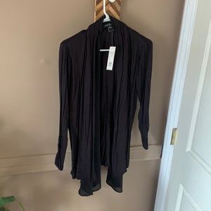 August silk cardigan